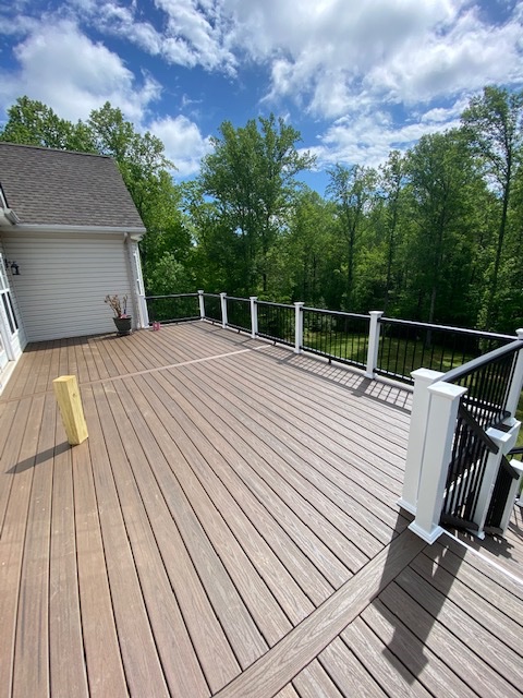 view of the beautiful deck 