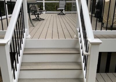 New Deck And Stairs