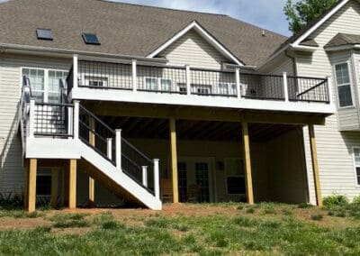 New Deck And Stairs