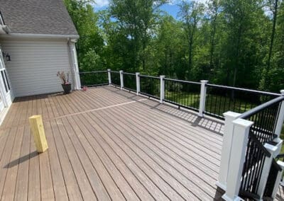 New Deck And Railing