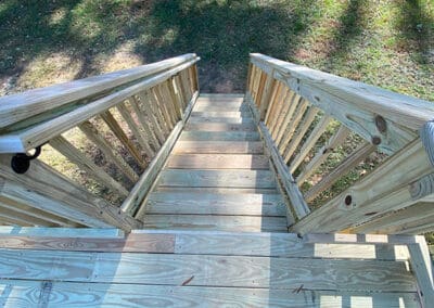 New Deck Stairs