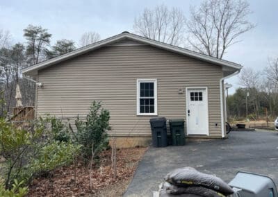 New Siding On Garage